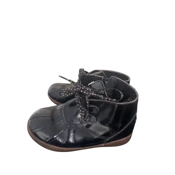 Girl’s UGG Australia Payten Duck Boots Black Toddler Size 11.5 - Picture 3 of 6